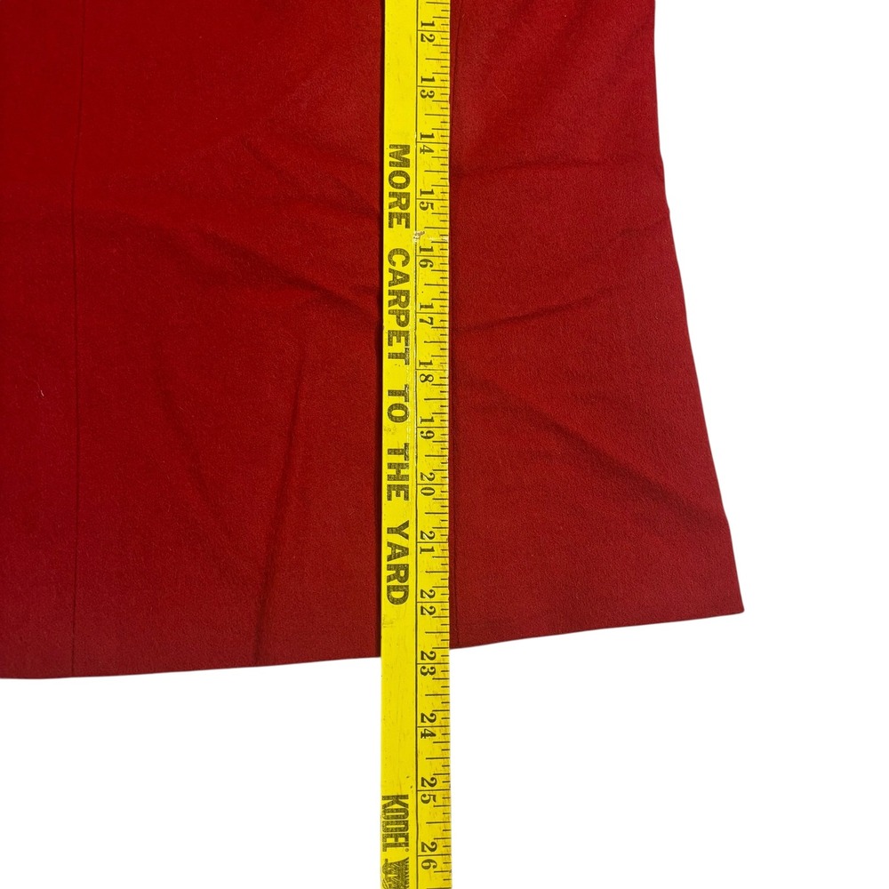 Elegant Red Women's Blazer - Picture 11 of 13